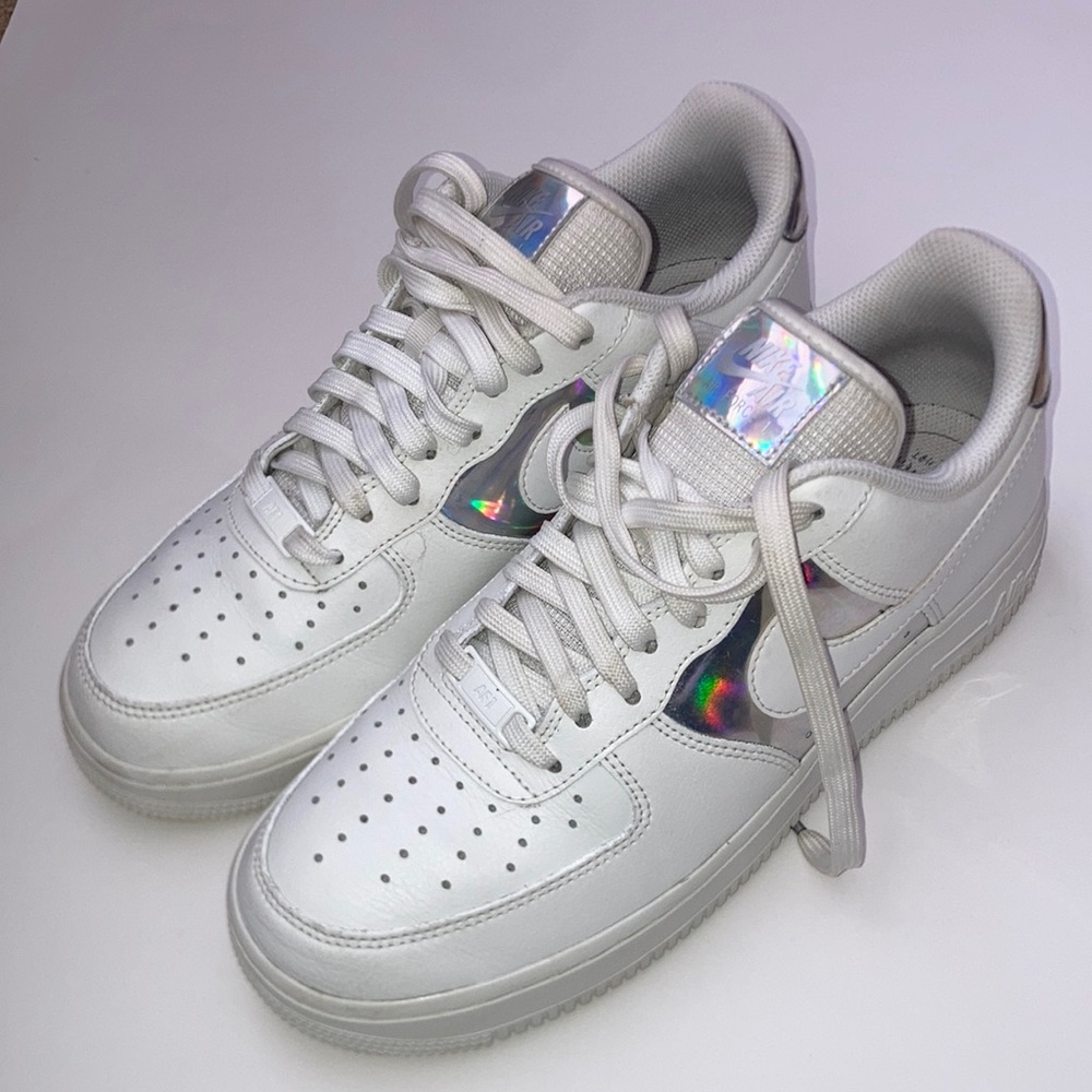 Women’s Air Force 1 Low “White Iridescent” size 9